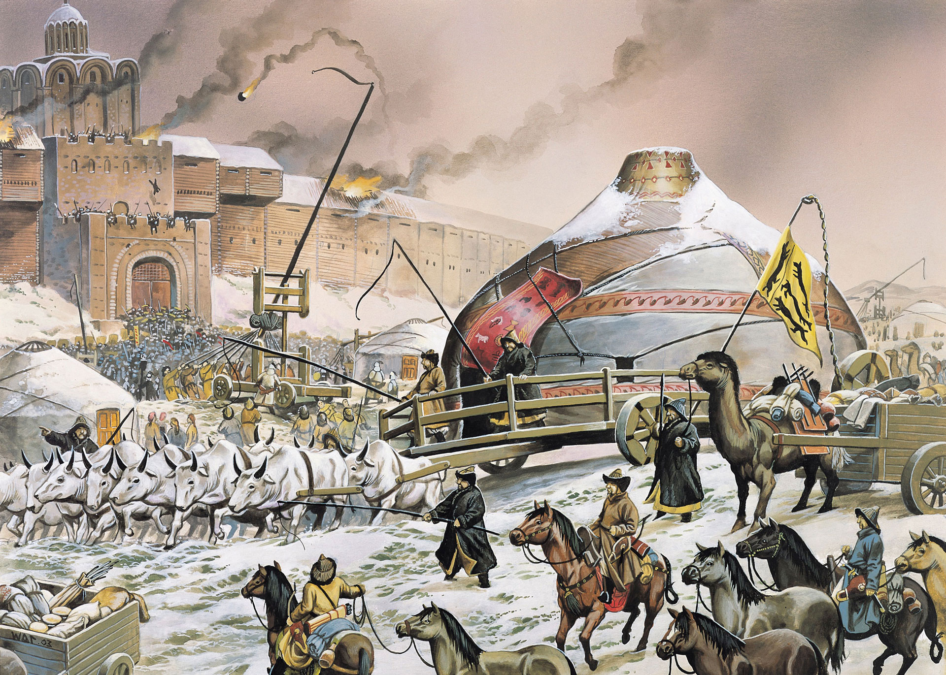 Mongol siege of Kyiv in 1240