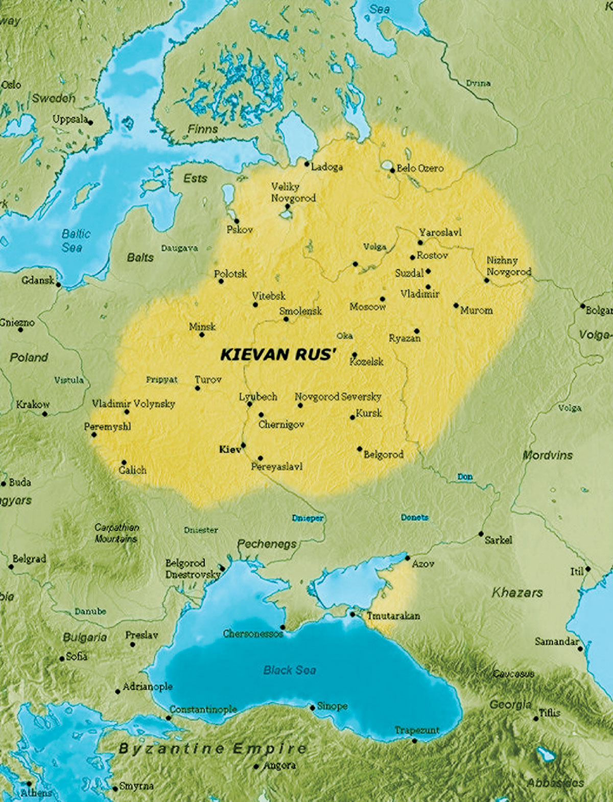 Kyivan Rus' in the 12th to 13th centuries.