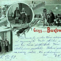 Greetings from Bukovina (postcard, 1899).