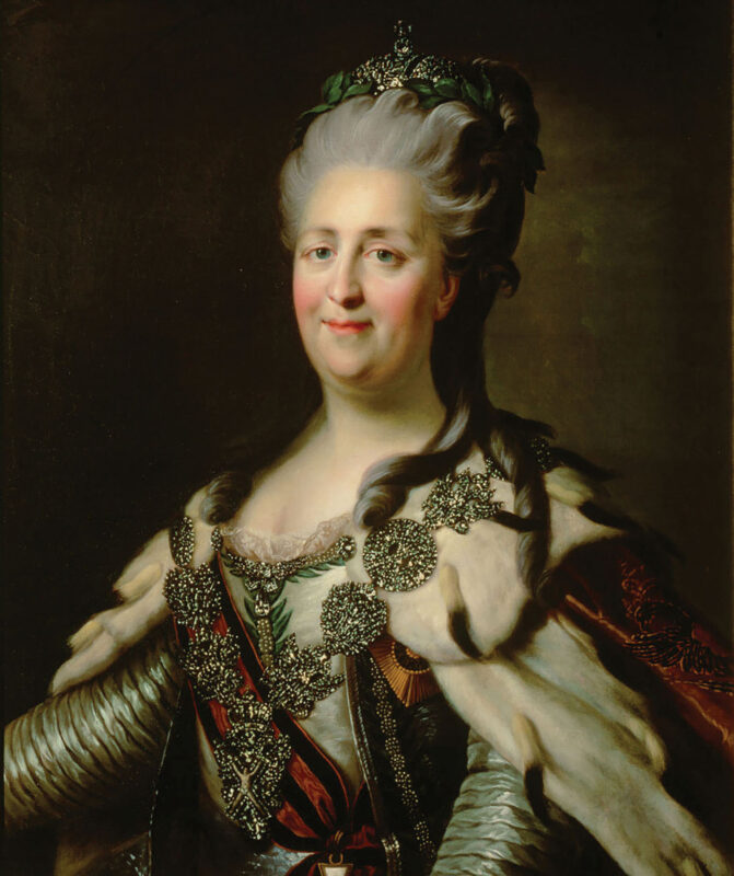 Catherine II (r. 1762–1796).