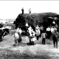 Jewish farmers in the agricultural settlement Lvove, Kherson province.