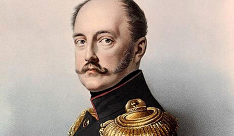 Horace Vernet, "Portrait of Emperor Nicholas I" (1830s).