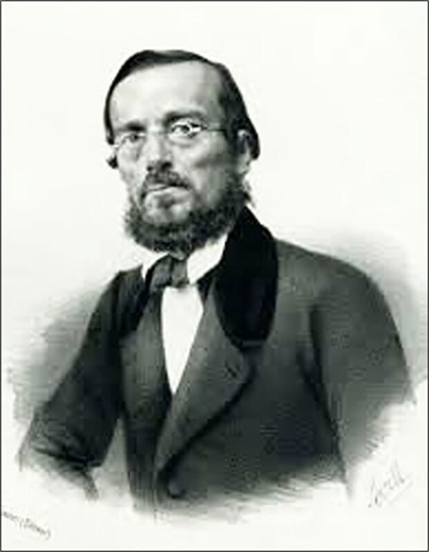 Mykola Kostomarov (1817–1885), historian, publicist, poet, professor of history at Kyiv University and later at St. Petersburg University, and a proponent of a Ukrainian national renaissance within the context of a pan-Slavic and federalized political system.